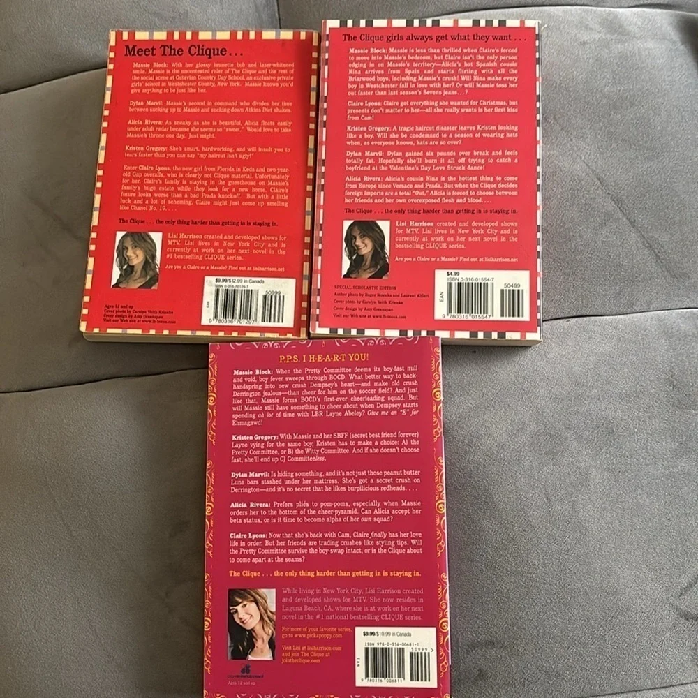 The Clique Book Set - Chapter Books (includes 3) - Picture 2 of 3